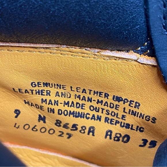 Timberland Black Nubuck Lace Up Boot 9M - Picture 11 of 14